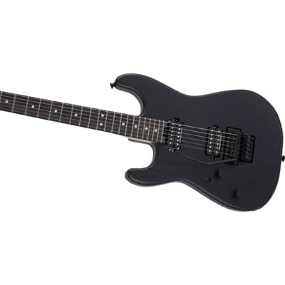 Charvel Pro-Mod San Dimas Style 1 HH FR Sassafras Left-handed Electric Guitar - Satin Black (B-Stock) image 6