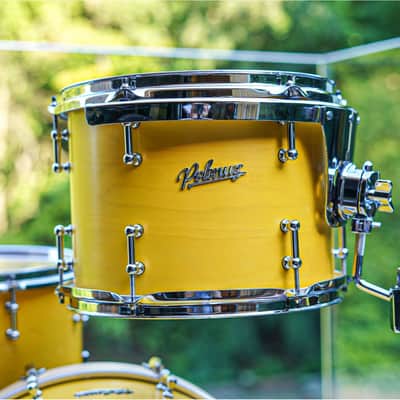 Polmuz drums Maple Model 1 KELLER - 20/12/14/16 - Yellow Wax image 2