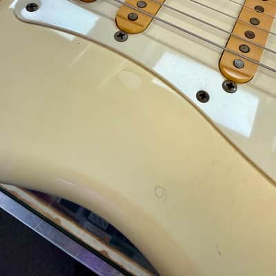 Squier Stratocaster Made In Japan, Cream White - Pre Owned image 7