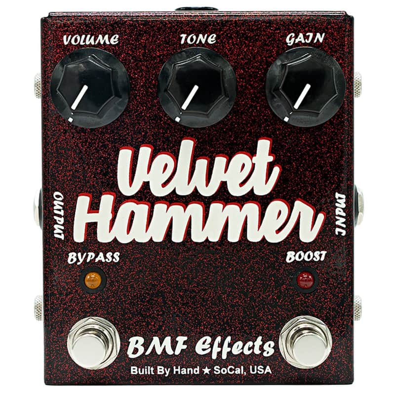 BMF Effects Velvet Hammer Overdrive Pedal *Ships Today* image 1