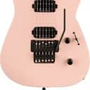 Jackson American Series Virtuoso Streaked Ebony Fingerboard Satin Shell Pink