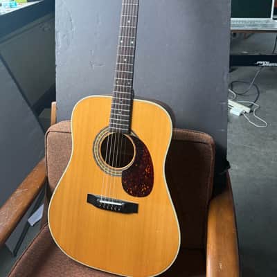 Alvarez 5043 MIJ D35 lawsuit copy 6 string acoustic guitar 1982 - Natural, Made in Japan image 1