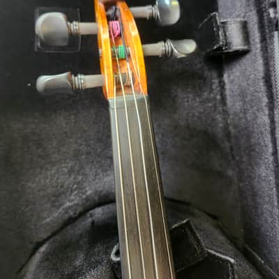 Vintage 1994 Franz Sandner Step-Up Violin, Made in Germany, with Case and Bow image 6