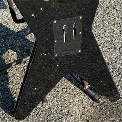 2016 Dean ML-79 W/Floyd Rose Transparent Black Flame Maple ML79 image 6