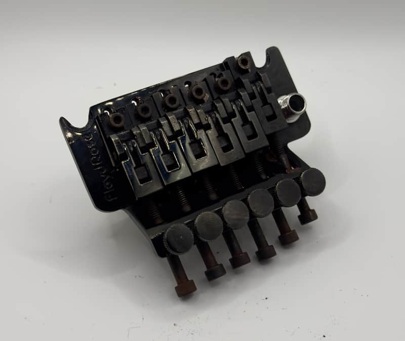 Floyd Rose Original Tremolo Bridge Made in Germany 1990s - Black image 1