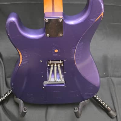 Fender Vintera Road Worn Mischief Maker Stratocaster 2021 - Metallic Purple image 6
