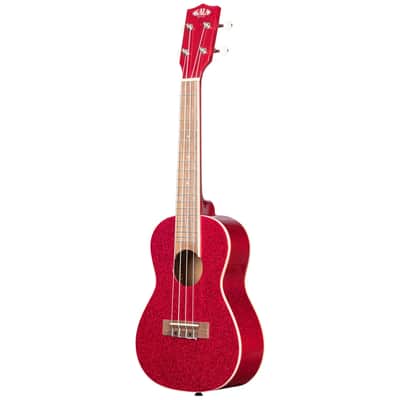 Kala Brand Ritzy Red Sparkle Concert Ukulele KA-SPRK-RED image 3
