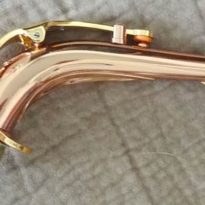 Monique Pro Series Alto Saxophone (SELMER/BUFFET CLONE) 1990s - Copper & Brass image 5