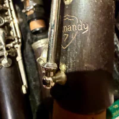 Normandy 7 Clarinet Circa 1970s - Black w/ Nice Case image 6
