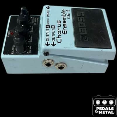 Boss CE-5(a) Chorus Ensemble (Dark Gray Label) 2001 - Present - Blue - X18308 image 4