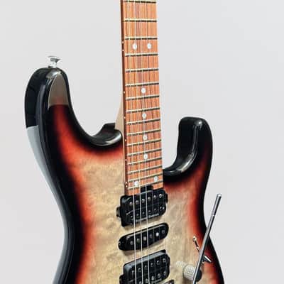 Charvel MJ San Dimas Style 1 HSH FR M QM Electric Guitar - Midnight Glow image 5