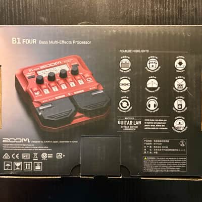 Zoom B1 Four Multi-effects Processor Pedal image 4