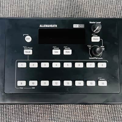Allen & Heath ME-500 16-Channel Personal Mixer 2017 - Present - Black image 1