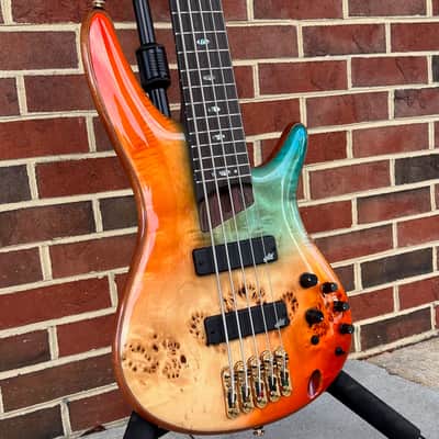 Ibanez Premium SoundGear SR1605DWASK, 5-String, Autumn Sunset Sky, Aguilar Pickups, Gotoh Tuners image 3