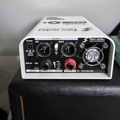 Two Notes Torpedo Captor X 8ohm Stereo Reactive Load Box / Attenuator 2020 - White image 4