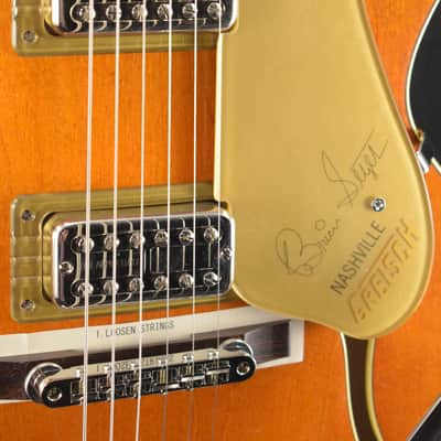 Gretsch G6120T-BSSMK Brian Setzer Signature Nashville '59 "Smoke" Orange image 3