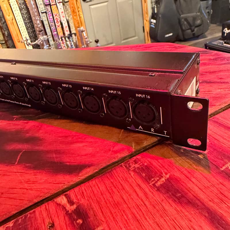 ART P16 Rackmount 16-Channel Balanced XLR Patchbay image 1