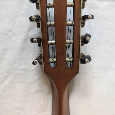 1926 Luigi Embergher Orchestra Model No. 3 — Roman bowlback mandolin, all original. image 11