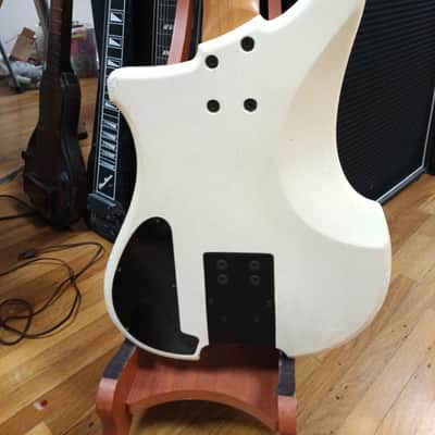 Kubicki X Factor 4 String Bass 1985 - White (1st one sold #24) image 5
