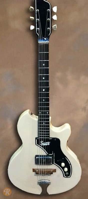 Supro Kingston White 1961 image 2
