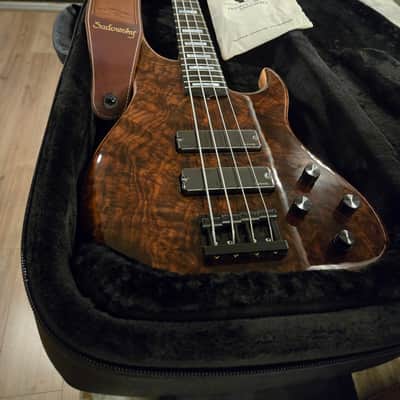 Sadowsky Masterbuilt 2021 LTD 4 String 24-Fret Modern Bass (04/030 worldwide) Natural Transparent High Polish image 10