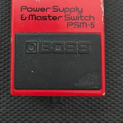 Boss PSM-5 Power Supply & Master Switch (Red Label) 1985 image 1