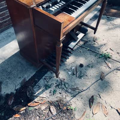 Hammond M2 Vintage 1950's or 1960's "Baby B3" Organ - Works! Perfect for Chop! image 9
