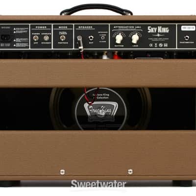 Tone King Sky King 35-watt 1x12" Tube Combo Amp with Attenuator - Brown/Beige (SkyKingCBBd3) image 6