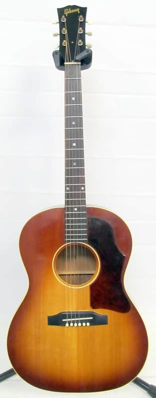 Used Gibson LG-1 Flat Top Acoustic C. 1966 W/ Original Chipboard Case VGC image 1