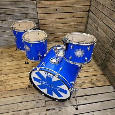 Drum Kit Pearl Chad Smith Ltd Edition, Blue USED RKKCH271124 image 2