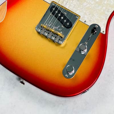 Fender Mod Shop Telecaster Rosewood Fingerboard Aged 2020 - Sunset Metallic image 5