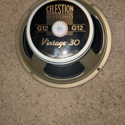 Celestion G12 Vintage 30 12" 60-Watt 8ohm Guitar Amp Speaker 2020s - White image 1