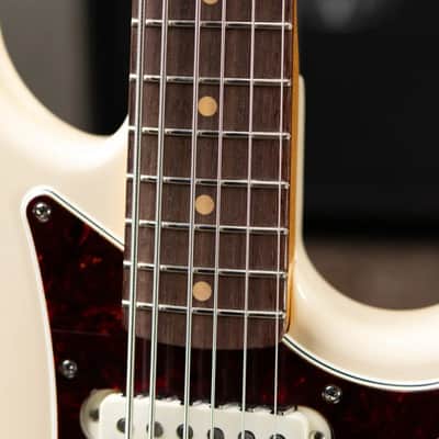 Fender Vintera III Early '60s Bass VI - Olympic White with Gig Bag image 9