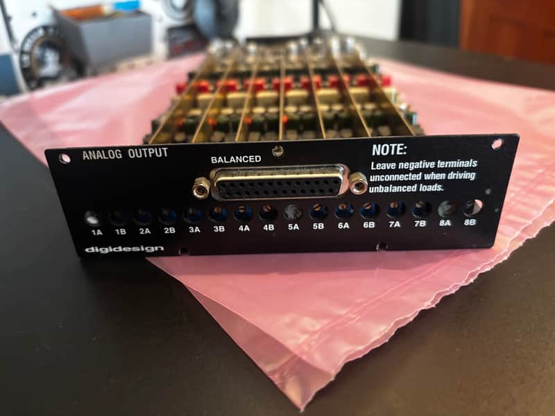 Digidesign Analog Output D/A Card for 192 Pro Tools HD Interface 2000s - Black image 1