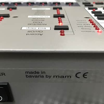 rare MaM SQ-16 (Music and More) Multitrack Sequencer image 8