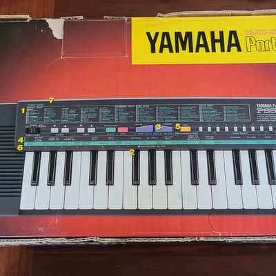 Yamaha PSS-50 Vintage Sound Rompler with Box, Manual and Power Adapter image 7