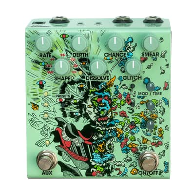 Old Blood Noise Endeavors Parting Glitch Delay Effects Pedal, Green image 2