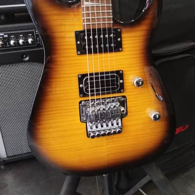 Jackson JS32R FR Dinky - Tobacco Sunburst - w/UP GRADE and Bag image 2