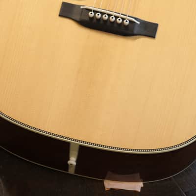 Unplayed Lefty! 2014 Martin D-28 Authentic 1941 Madagascar Adirondack Dreadnought Acoustic Guitar Natural + OHSC image 5