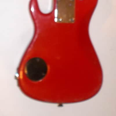 LA "The Shredder" Travel Size Solid Body 1990's "Red" image 5