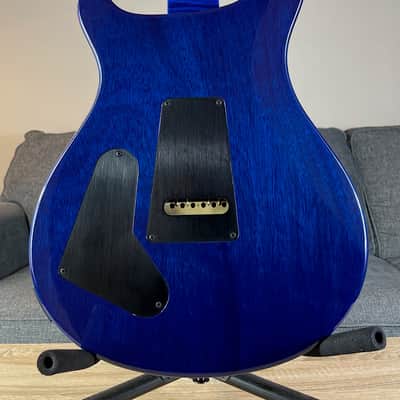 2025 PRS Special 22 Wood Library "Quilted 10-Top" Violet Blue Burst ~ w/Figured Maple Neck & Ziricote Fretboard image 6