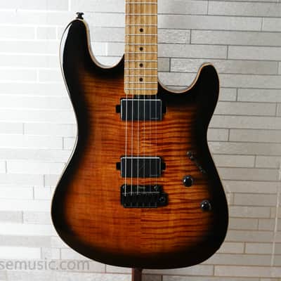 Sterling Sabre with Roasted Maple Fretboard - Cobra Burst image 1