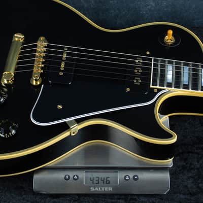 Gibson Custom M2M 1954 Les Paul Custom Reissue Carmelita Neck Lightweight Body 46115 image 5