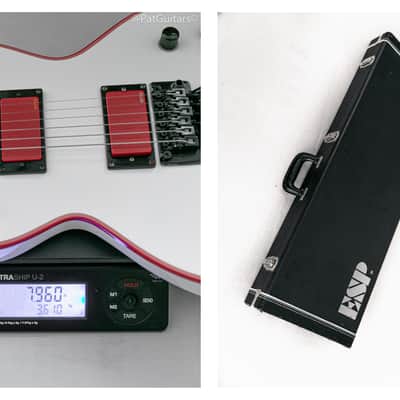 2021 ESP LTD GH-600 Gary Holt Signature in Snow White. EMG image 7
