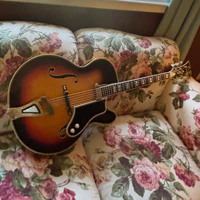 Sam Koontz F Hole Sunburst 18” Archtop 1970’s - Sunburst image 1