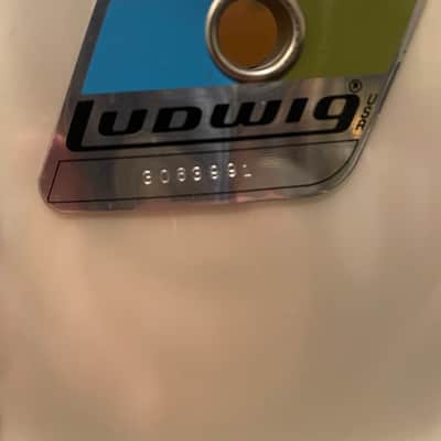 Ludwig Rock Concert Snare 1980’s - Silver Silk wrap image 2