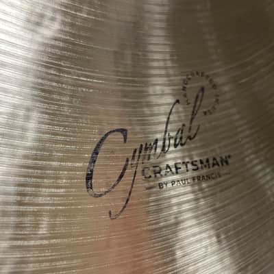 DEMO OF EXACT - 21”  Cymbal Craftsman Dark Vintage Crash Ride - 2282g image 6