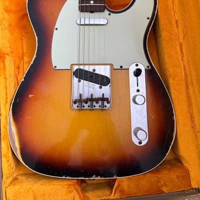 Fender Custom Shop ’62 Telecaster Relic 2016 Sunburst image 1