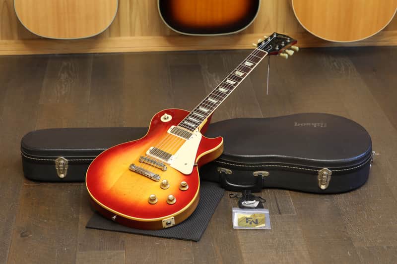 1973 Gibson Les Paul Deluxe Electric Guitar Cherry Sunburst + OHSC image 1