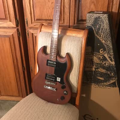 Epiphone Epiphone EGSVWLVCH1 SG Special VE - Vintage Worn Walnut 2016 - Natural Satin Worn Walnut image 1